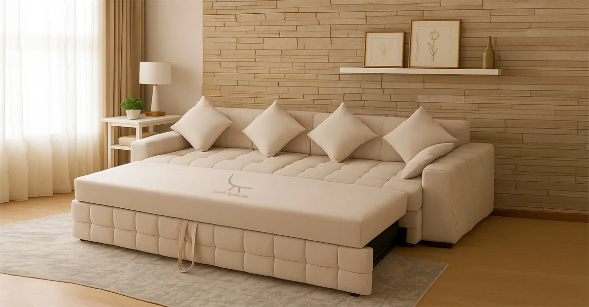 Multifunctional Bubble Sofa Cum Bed in UAE home